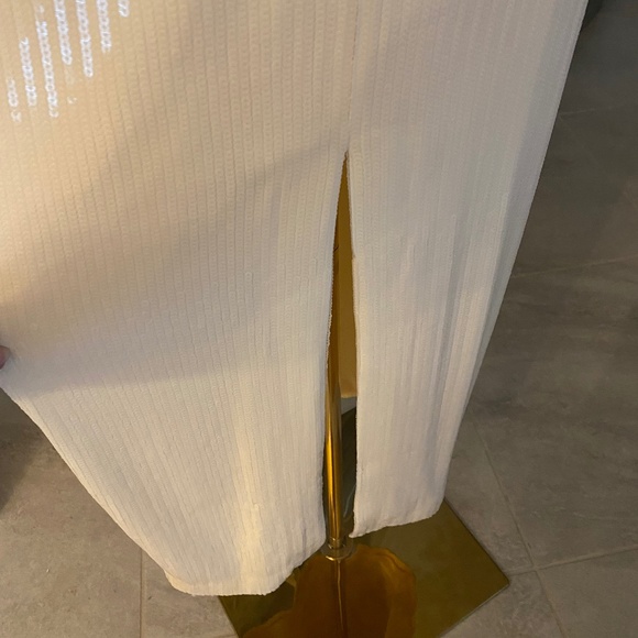 NWT Ronny Kobo Tessie Sequin Midi Skirt - Picture 7 of 10